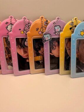 BT21 Photocard Holder| Chimmy| Koya| Cooky|Mang| RJ| Tata| Shooky| Kawaii | KPOP